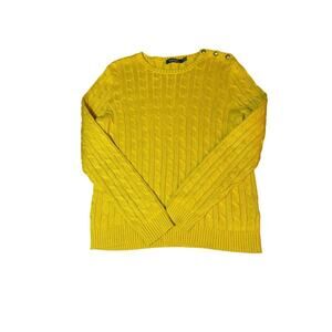Lauren Ralph Lauren cable knit sweater size XL woman’s